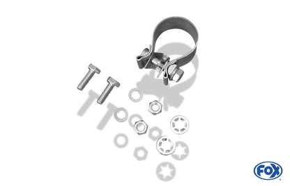 FOX Mazda 2 DL/DJ Endschalldämpfer - 1x100 Typ 12