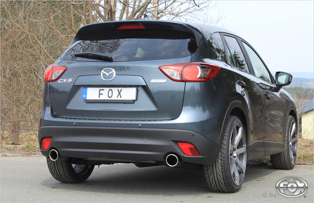 FOX Mazda CX5 - KE/ GH Endschalldämpfer quer rechts/links - 1x100 Typ 16 rechts/links