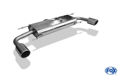 FOX Mazda CX5 - KE/ GH Endschalldämpfer quer rechts/links - 1x100 Typ 16 rechts/links