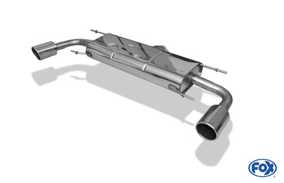 FOX Mazda CX5 - KE/ GH Endschalldämpfer quer rechts/links - 1x100 Typ 16 rechts/links