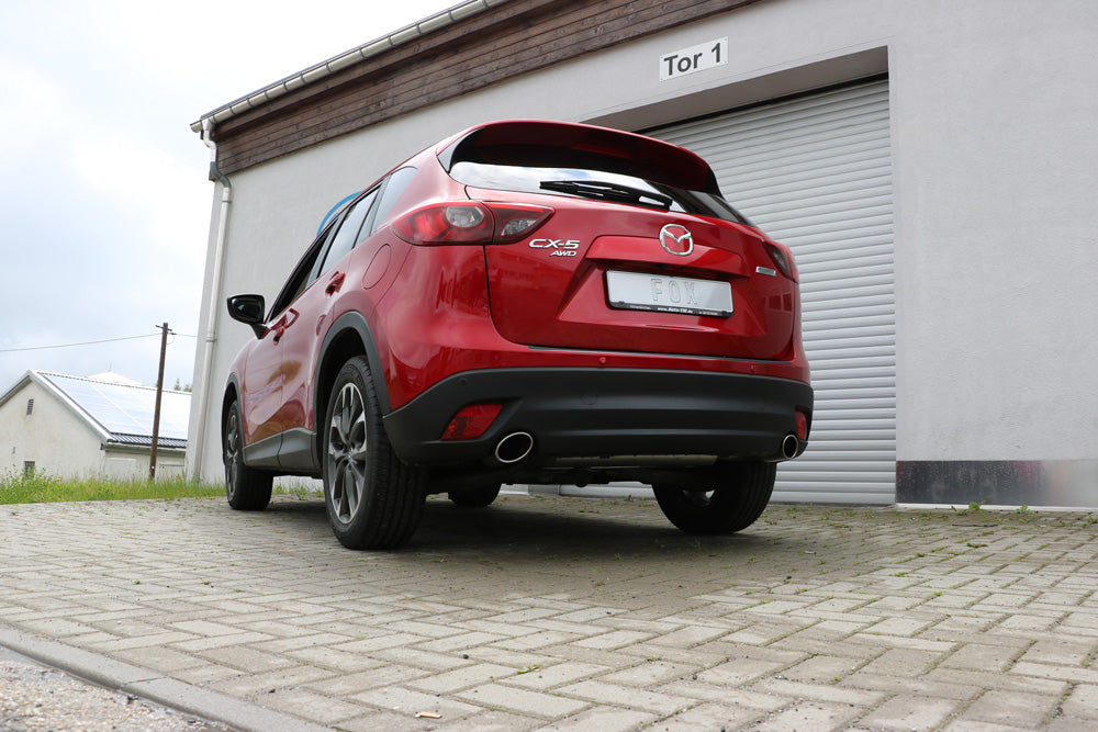 FOX Mazda CX5 - KE/ GH Endschalldämpfer quer rechts/links - 115x85 Typ 38 rechts/links