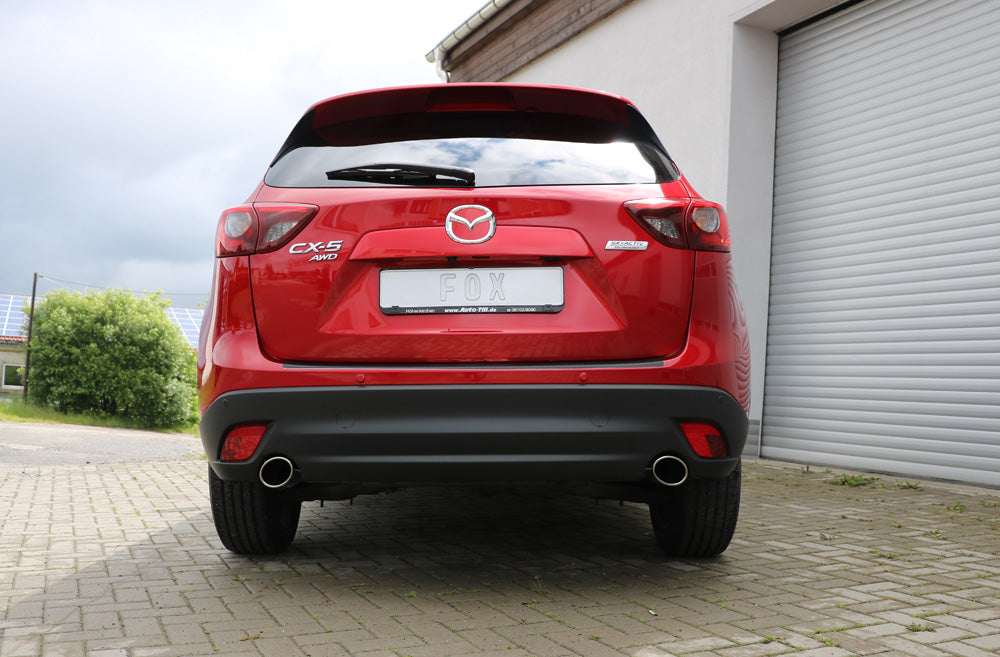 FOX Mazda CX5 - KE/ GH Endschalldämpfer quer rechts/links - 115x85 Typ 38 rechts/links