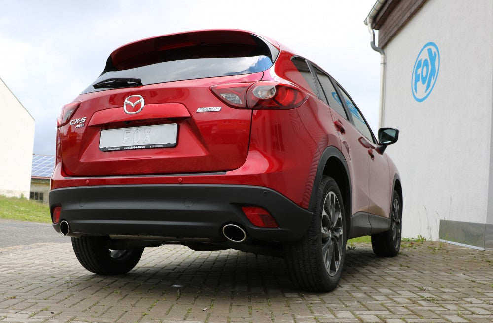 FOX Mazda CX5 - KE/ GH Endschalldämpfer quer rechts/links - 115x85 Typ 38 rechts/links