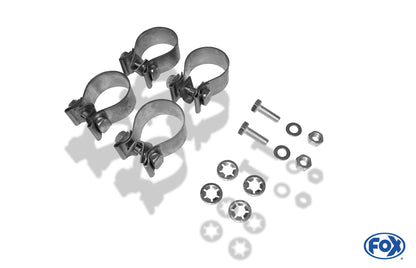 FOX Mazda CX5 - KE/ GH Endschalldämpfer quer rechts/links - 115x85 Typ 38 rechts/links