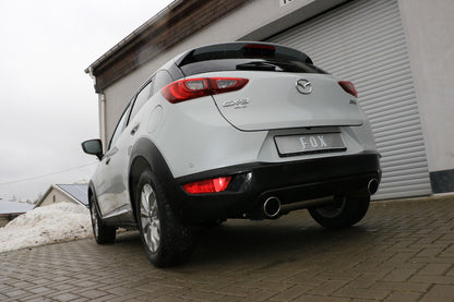 FOX Mazda CX3 Benzin - DK AWD Endschalldämpfer quer rechts/links - 1x100 Typ 16 rechts/links