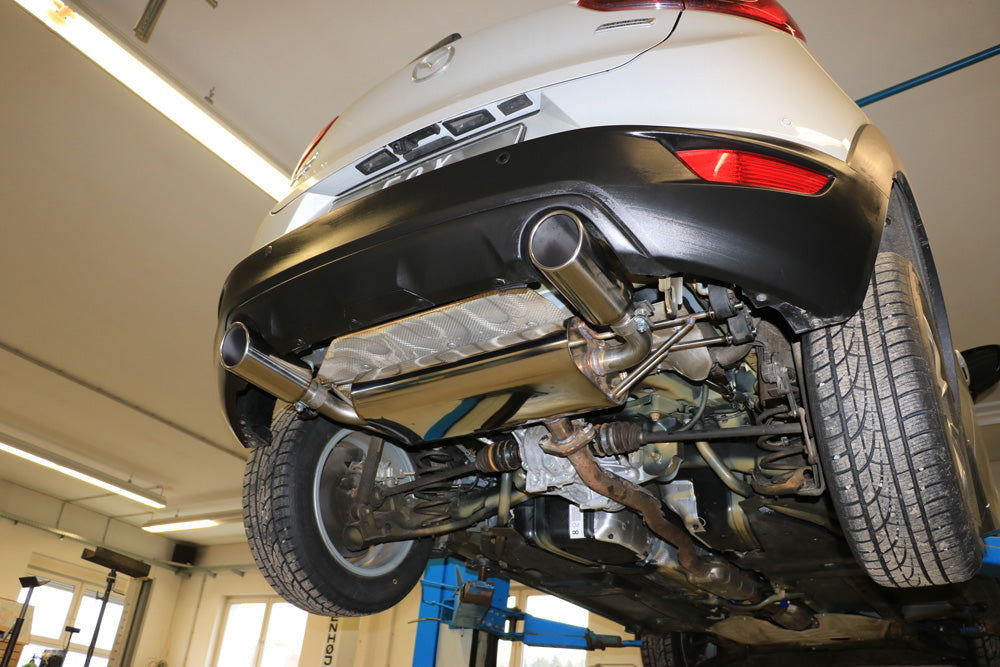 FOX Mazda CX3 Benzin - DK AWD Endschalldämpfer quer rechts/links - 1x100 Typ 16 rechts/links