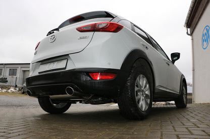FOX Mazda CX3 Benzin - DK AWD Endschalldämpfer quer rechts/links - 115x85 Typ 32 rechts/links