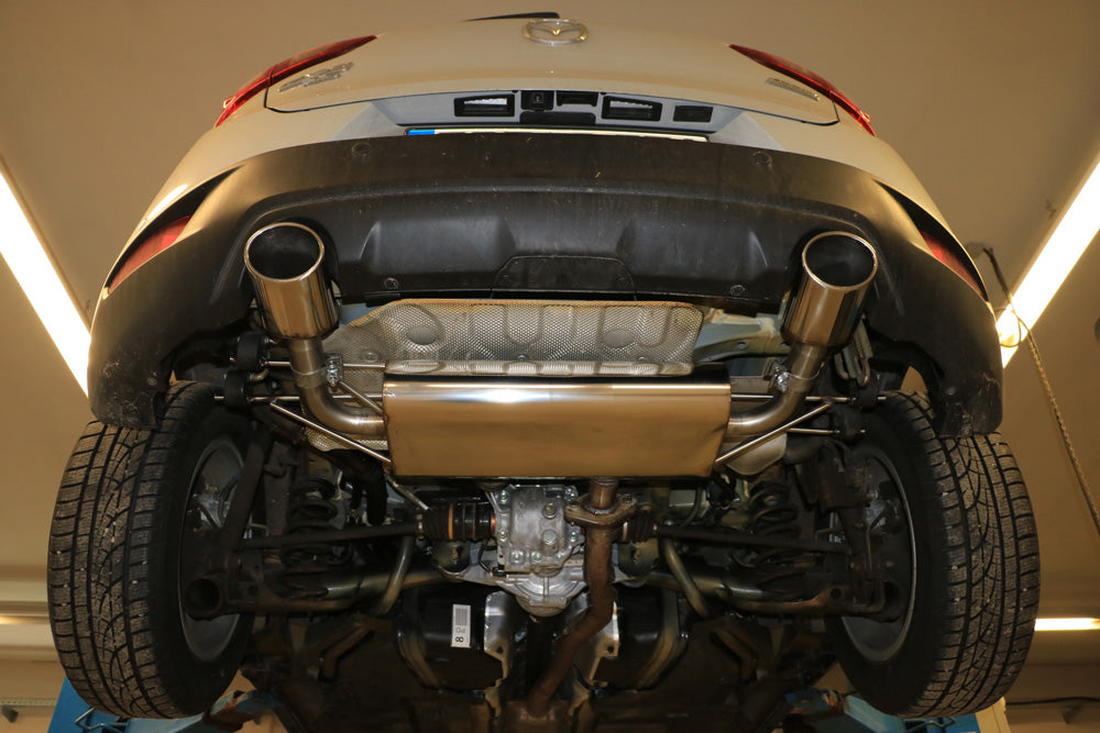 FOX Mazda CX3 Benzin - DK AWD Endschalldämpfer quer rechts/links - 115x85 Typ 32 rechts/links