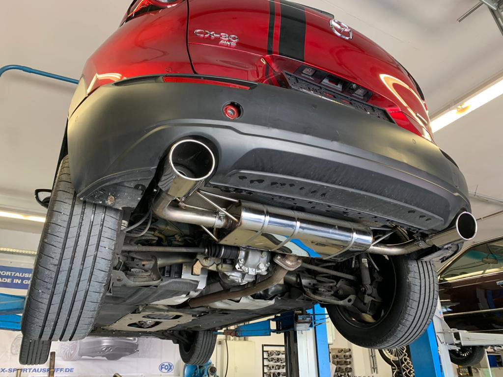 FOX Mazda CX30 X180 AT AWD Endschalldämpfer quer rechts/links - 129x106 Typ 32 rechts/links