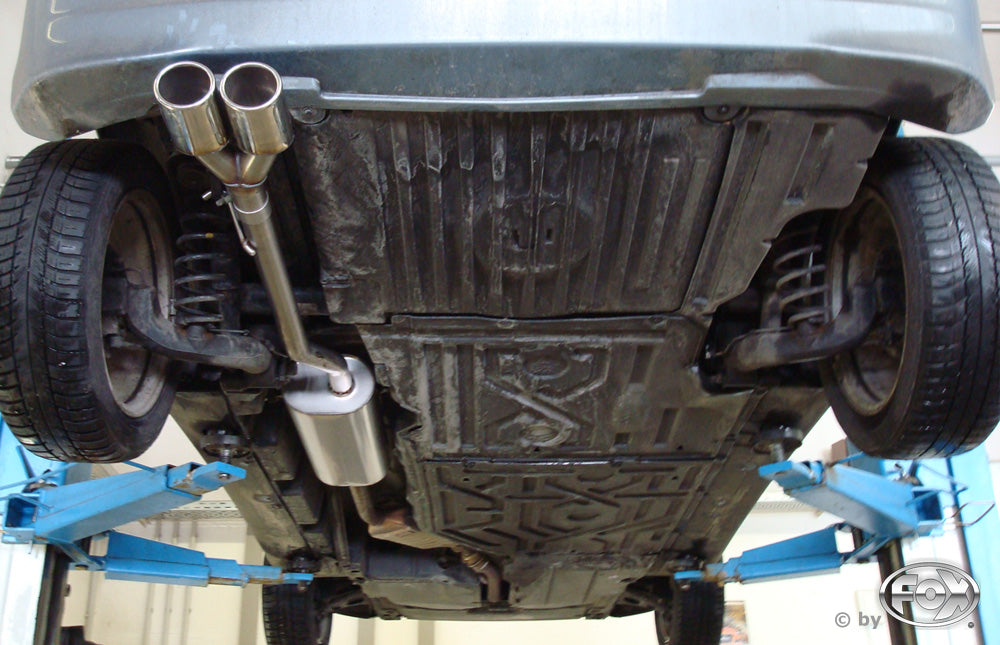 FOX Mercedes A-Klasse W168 Diesel Endschalldämpfer - 2x70 Typ 13