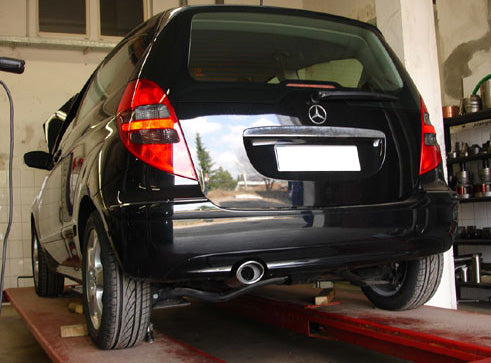 FOX Mercedes A-Klasse W169 Endschalldämpfer - 115x85 Typ 33