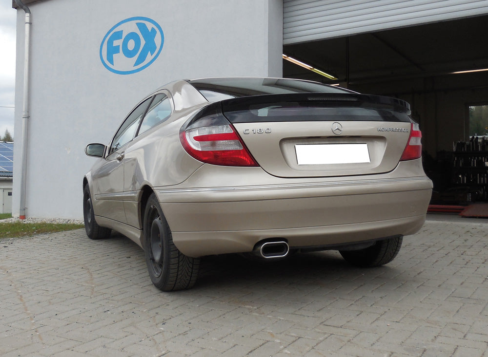 FOX Mercedes C-Klasse Sportcoupe CL203 Endschalldämpfer - 160x80 Typ 53