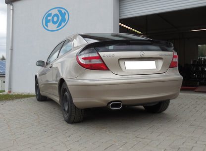 FOX Mercedes C-Klasse Sportcoupe CL203 Endschalldämpfer - 160x80 Typ 53