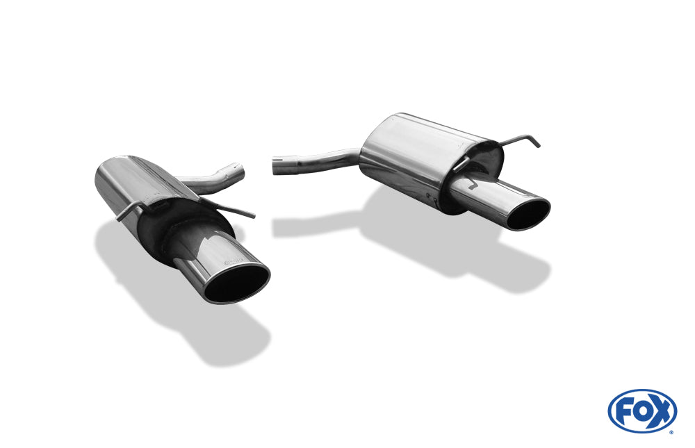 FOX Mercedes C-Klasse 6 Zylinder - W204/S204 Endschalldämpfer rechts/links - 140x90 Typ 32 rechts/links