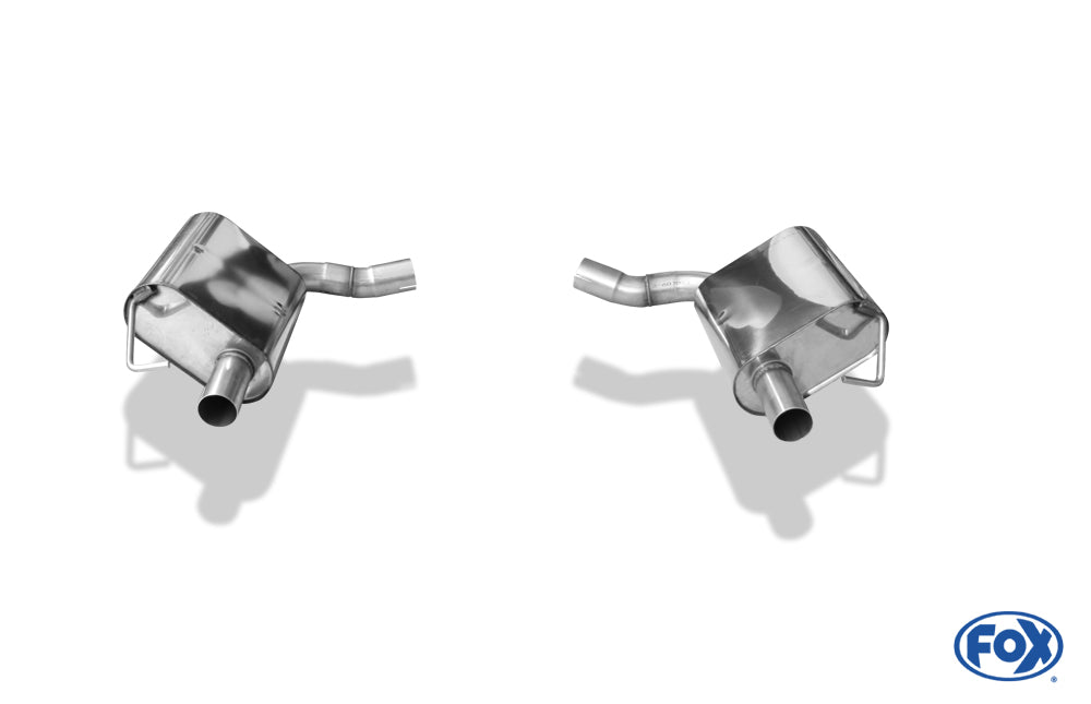 FOX Mercedes E-Klasse A238 Cabrio Endschalldämpfer rechts/links ohne Endrohre