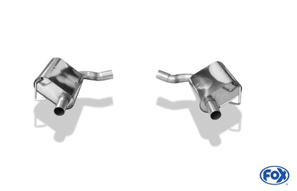 FOX Mercedes E-Klasse A238 Cabrio Endschalldämpfer rechts/links ohne Endrohre
