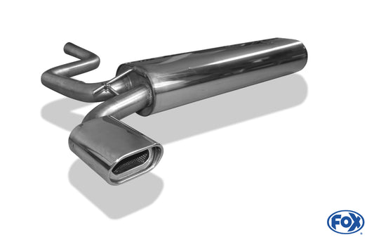 FOX Mercedes E-Klasse S210 T-Modell Endschalldämpfer - 135x80 Typ 53