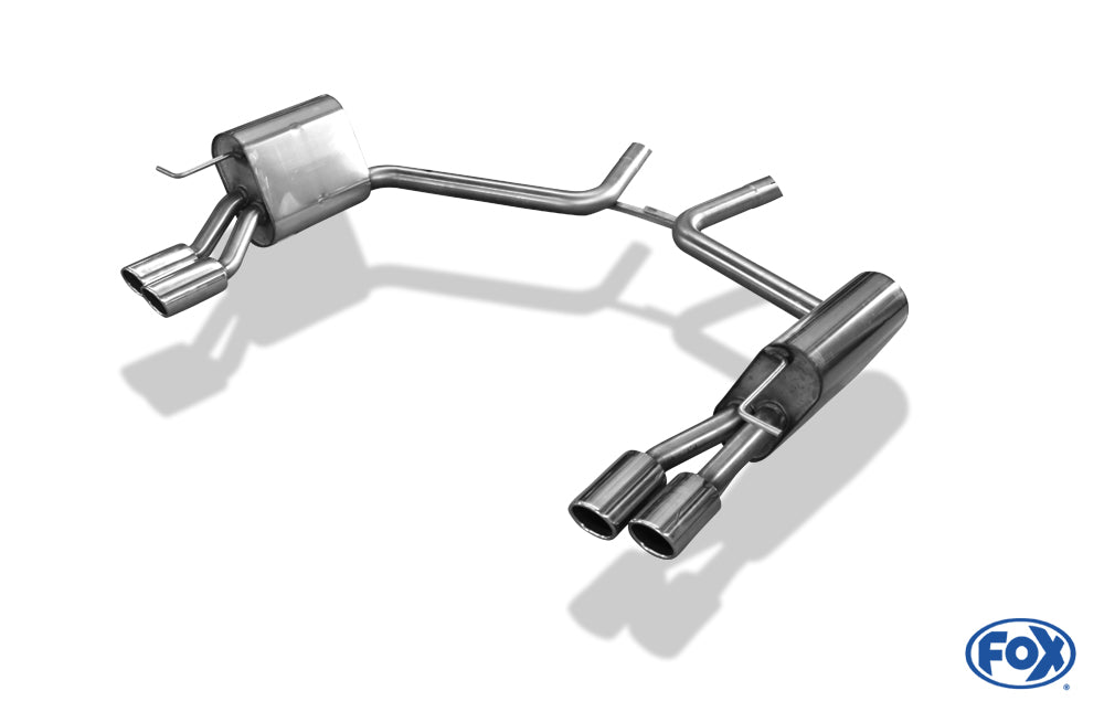 FOX Mercedes E-Klasse W211 Limousine Endschalldämpfer rechts/links - 2x76 Typ 13 rechts/links