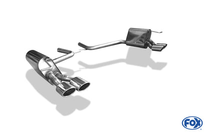 FOX Mercedes E-Klasse W211 Limousine Endschalldämpfer rechts/links - 2x106x71 Typ 32 rechts/links