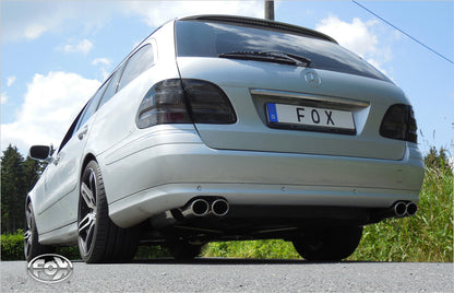 FOX Mercedes E-Klasse S211 Kombi Endschalldämpfer rechts/links - 2x88x74 Typ 32 rechts/links