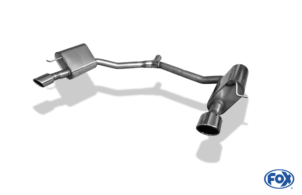 FOX Mercedes E-Klasse W212- 4 Zylinder Endschalldämpfer rechts/links - 1x115x85 Typ 32 rechts/links