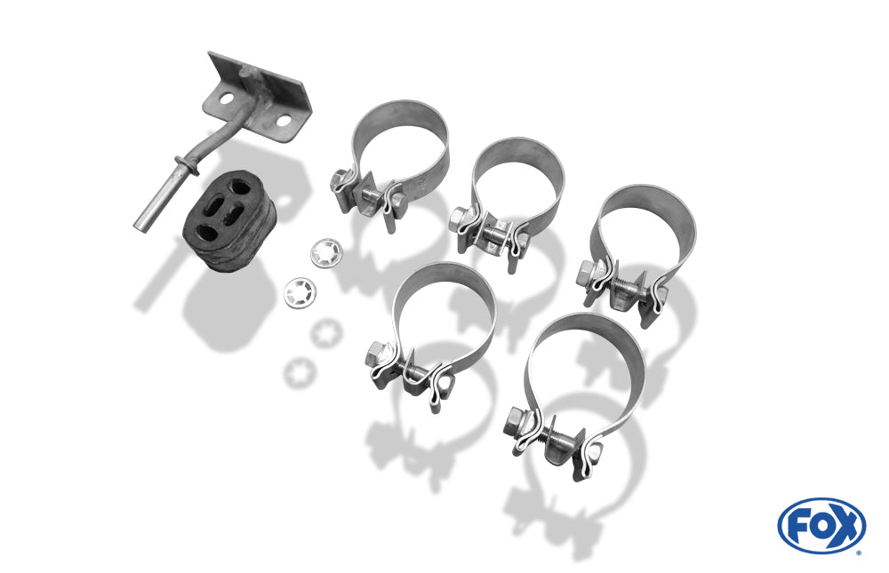 FOX Mercedes E-Klasse W212- 4 Zylinder Endschalldämpfer rechts/links  - 2x70 Typ 16 rechts/links