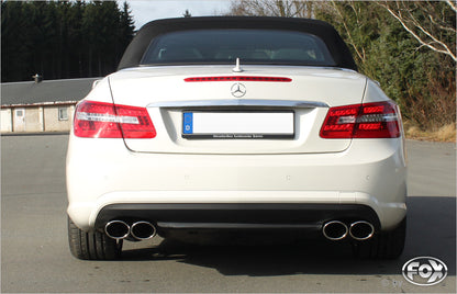 FOX Mercedes E-Klasse Cabrio A207 - 6 Zylinder Endschalldämpfer rechts/links - 2x115x85 Typ 32 rechts/links