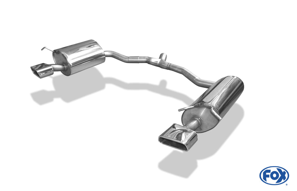 FOX Mercedes E-Klasse Cabrio A207 4 Zylinder Endschalldämpfer rechts/links -145x65  Typ 59 rechts/links