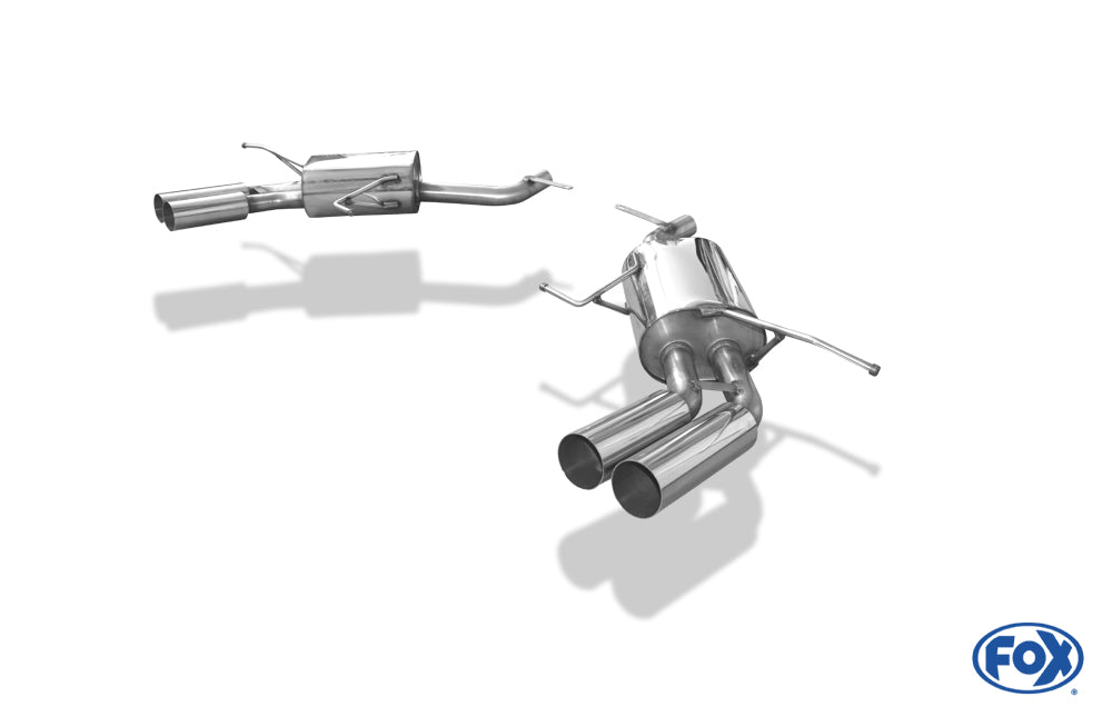 FOX Mercedes GL-Klasse X164 Endschalldämpfer rechts/links - 2x76 Typ 10 rechts/links