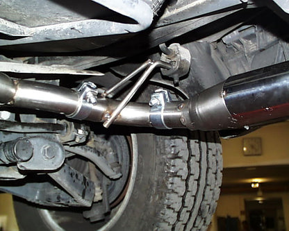 FOX Mercedes M-Klasse Typ W163 Endschalldämpfer Ausgang rechts/links (Eingang zweiflutig) - 115x85 Typ 32 rechts/links