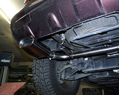 FOX Mercedes M-Klasse Typ W163 Endschalldämpfer Ausgang rechts/links (Eingang zweiflutig) - 135x80 Typ 53 rechts/links