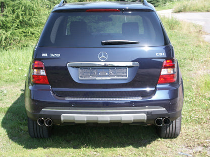 FOX Mercedes M-Klasse Typ W164 Endschalldämpfer rechts/links - 2x76 Typ 10 rechts/links