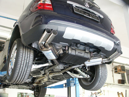 FOX Mercedes M-Klasse Typ W164 Endschalldämpfer rechts/links - 2x76 Typ 10 rechts/links