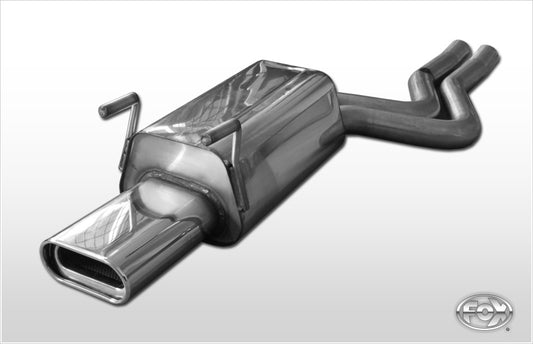 FOX Mercedes S-Klasse W140/ C140 Endschalldämpfer - 160x80 Typ 53