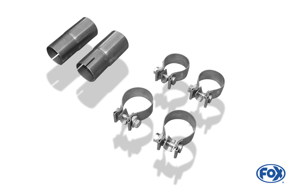 FOX Mercedes S-Klasse W140/ C140 Endschalldämpfer - 2x90 Typ 13