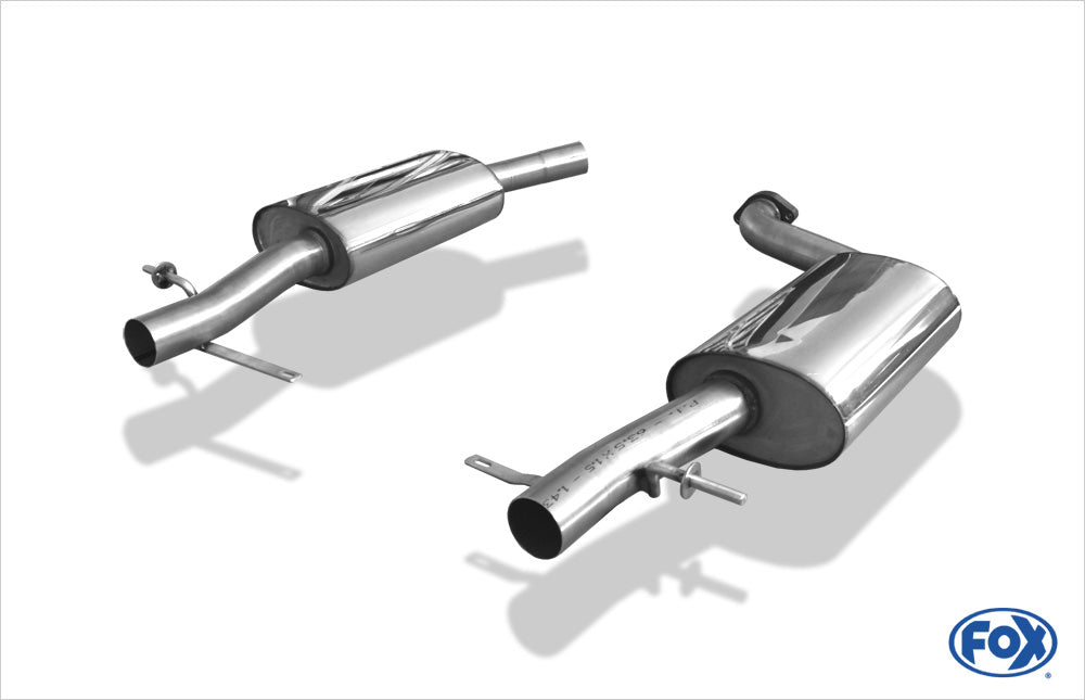 FOX Mercedes S-Klasse Coupé Typ C215 Vorschalldämpfer rechts/links Ø63,5mm