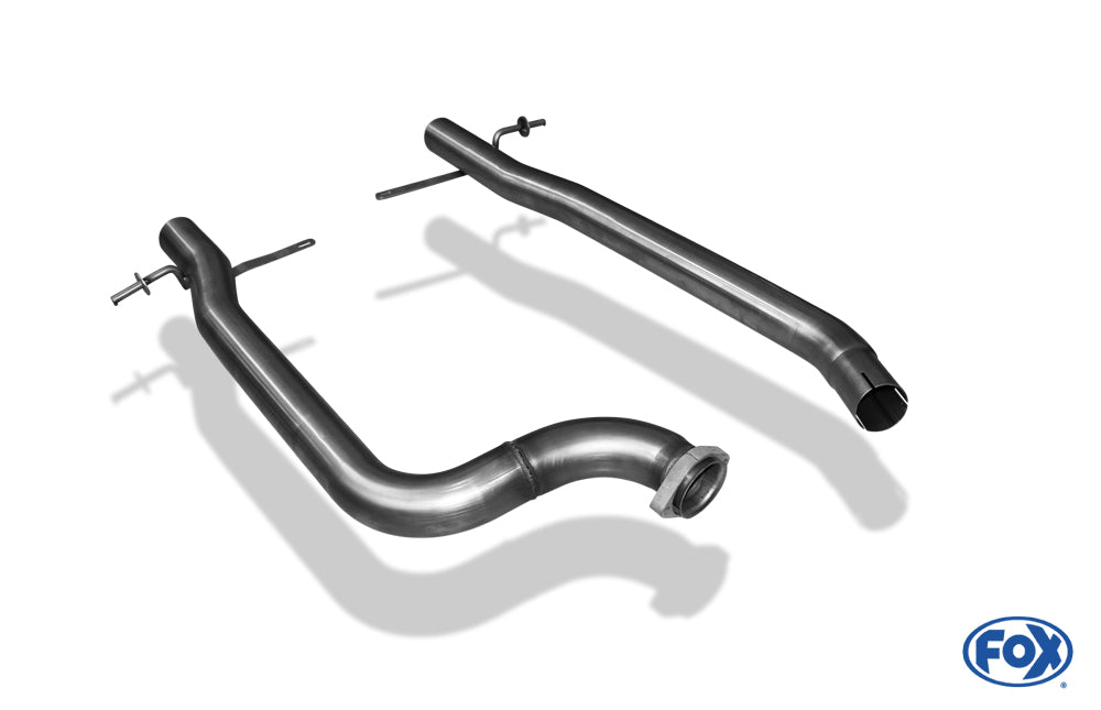 FOX Mercedes S-Klasse W220 Vorschalldämpferersatzrohr rechts/links Ø63,5mm