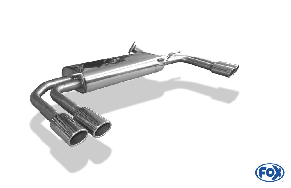 FOX Mercedes Vito/ Viano - W639 (nicht Compact) Endschalldämpfer quer Ausgang rechts/links  - 2x88x74 Typ 32 rechts/links