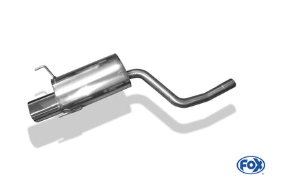 FOX Mercedes CLK Typ 208 Endschalldämpfer - 135x80 Typ 53