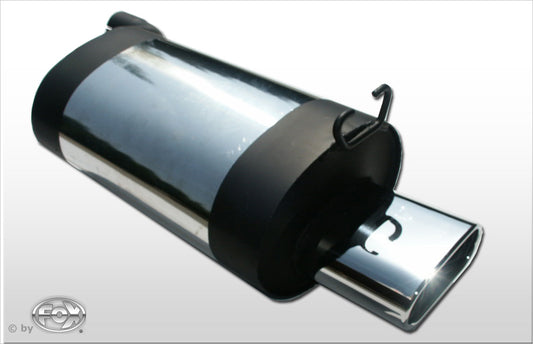 FOX Mercedes SL Typ R129 Endschalldämpfer Ø70mm - 160x80 Typ 53 - Nur für Modelle mit serienmäßiger Steckverbindung! (kein Flansch!)