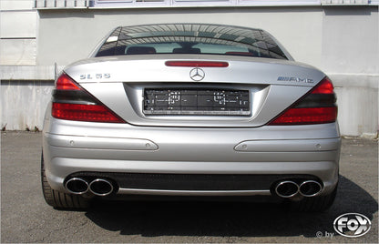 FOX Mercedes SL55 R230 Endschalldämpfer rechts/links - 2x115x85 Typ 32 rechts/links