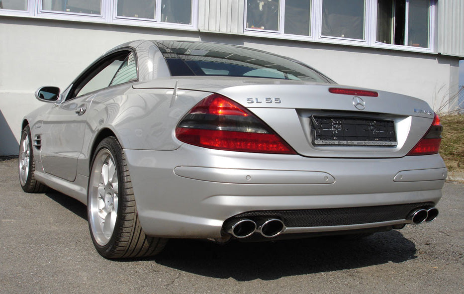 FOX Mercedes SL55 R230 Endschalldämpfer rechts/links - 2x115x85 Typ 32 rechts/links