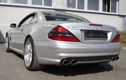 FOX Mercedes SL55 R230 Endschalldämpfer rechts/links - 2x115x85 Typ 32 rechts/links