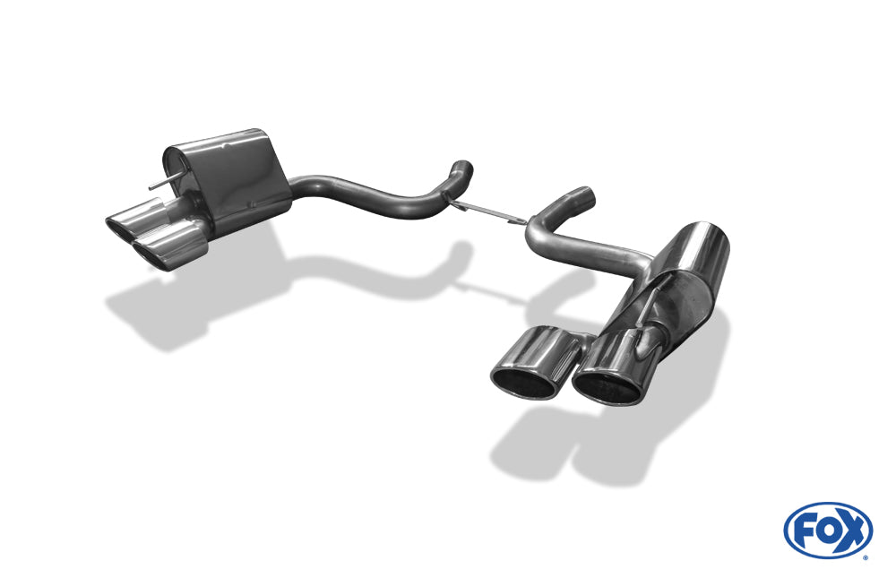 FOX Mercedes SL55 R230 Endschalldämpfer rechts/links - 2x115x85 Typ 32 rechts/links