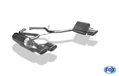 FOX Mercedes SL Typ 230 - Super Sound! Endschalldämpfer rechts/links - 2x115x85 Typ 32 rechts/links
