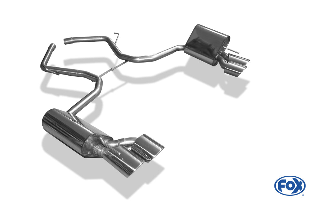 FOX Mercedes SL Typ 230 - Super Sound! Endschalldämpfer rechts/links - 2x115x85 Typ 32 rechts/links