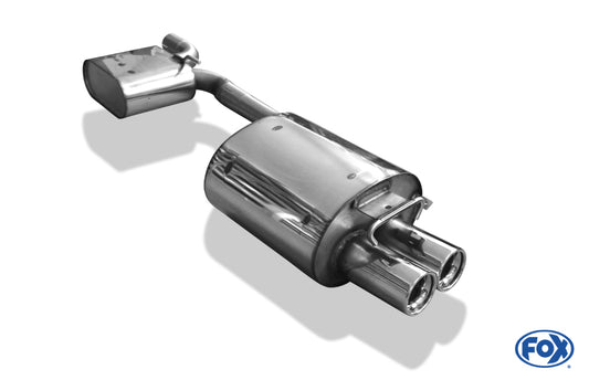 FOX Mercedes SLK Typ 170 Halbanlage ab Kat - 2x80 Typ 13