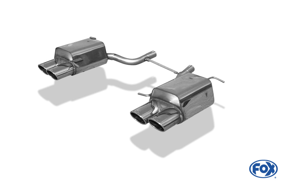 FOX Mercedes SLK Typ 172 Endschalldämpfer rechts/links - 2x115x85 Typ 32 rechts/links
