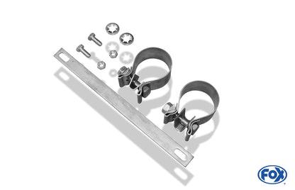 FOX Mercedes SLK Typ 171 - 4/6 Zylinder Endschalldämpfer rechts/links - 2x115x85 Typ 32 rechts/links
