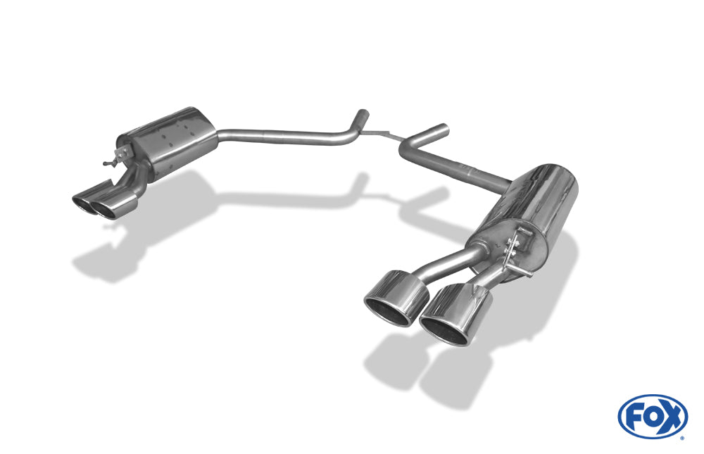 FOX Mercedes CLS Typ C219 Endschalldämpfer rechts/links - 2x115x85 Typ 32 rechts/links
